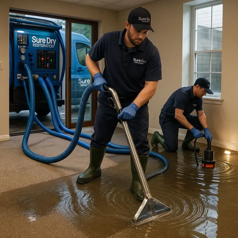 Water Extraction and Removal process in Eureka, CA